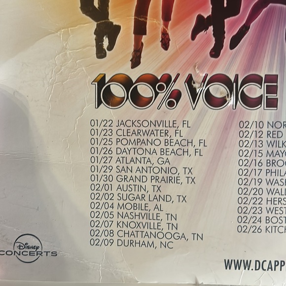DCAPPELLA signed poster!! - Picture 6 of 9